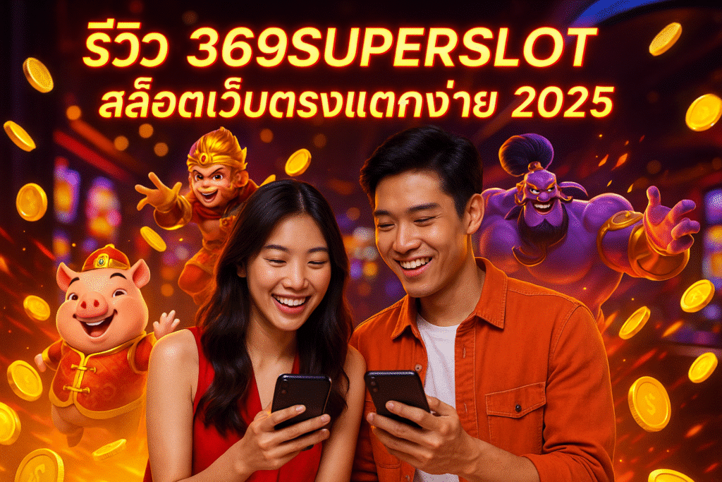 รีวิว 369SUPERSLOT สล็อตเว็บตรงแตกง่าย 2025