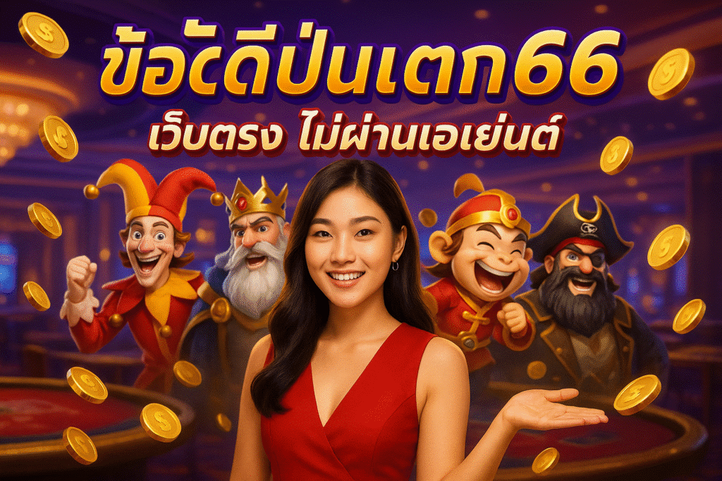 ข้อดีปั่นแตก66 เว็บตรง ไม่ผ่านเอเย่นต์