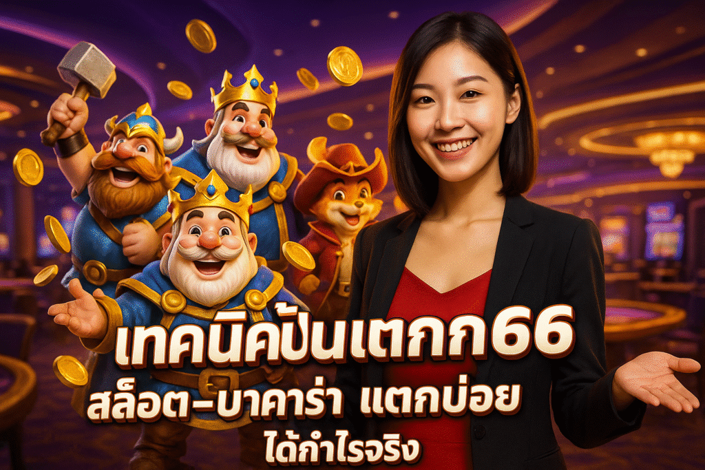 เทคนิคปั่นแตก66 สล็อต-บาคาร่า แตกบ่อย ได้กำไรจริง